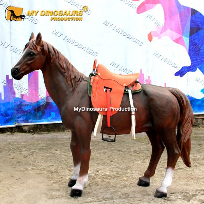 AA-001 游樂場娛樂設(shè)備電動動物-仿真馬模型