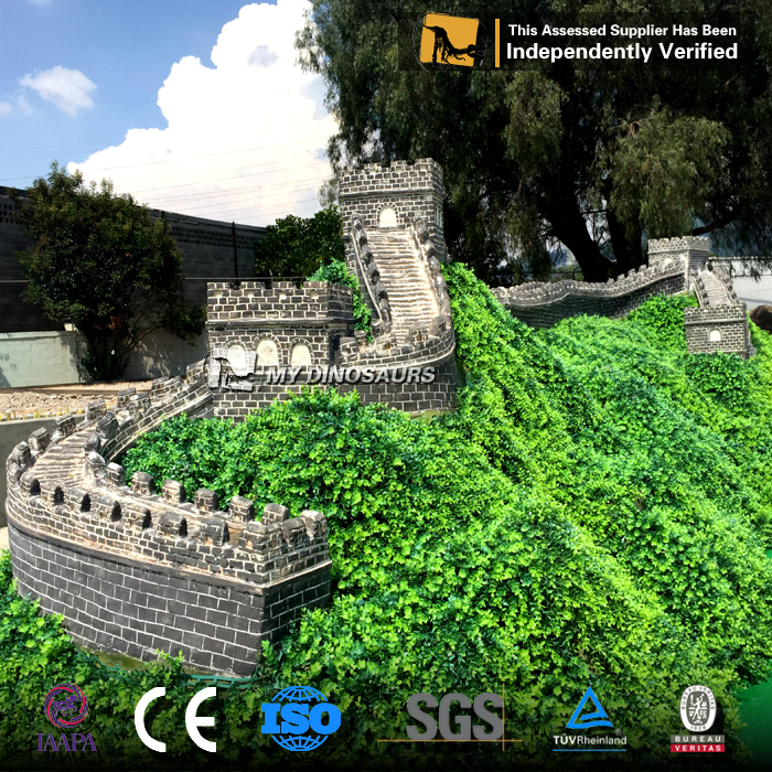 JZ-032 主題公園還原3D長(zhǎng)城建筑