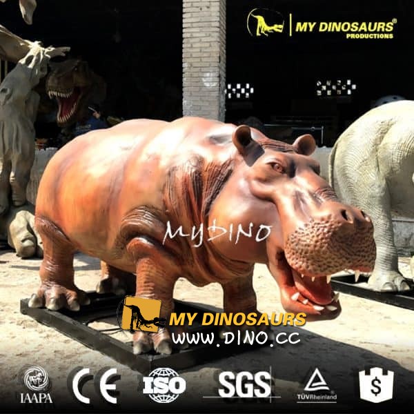 AA-057展覽設(shè)備高質(zhì)量的真人大小可移動(dòng)的動(dòng)物河馬