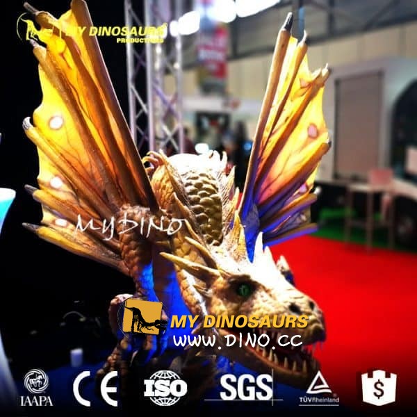 ADD-021 定制逼真的火龍模型展覽