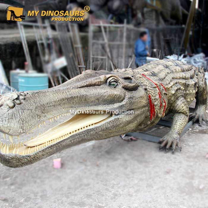 AA-036 史前滅絕仿真動物模型恐鱷機模