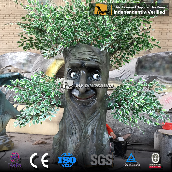 TT-018 戶外玻璃纖維雕像童話樹模型