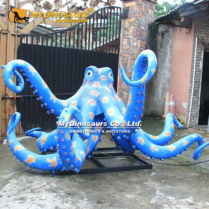 AA-135 造型鮮艷章魚電動發(fā)聲模型