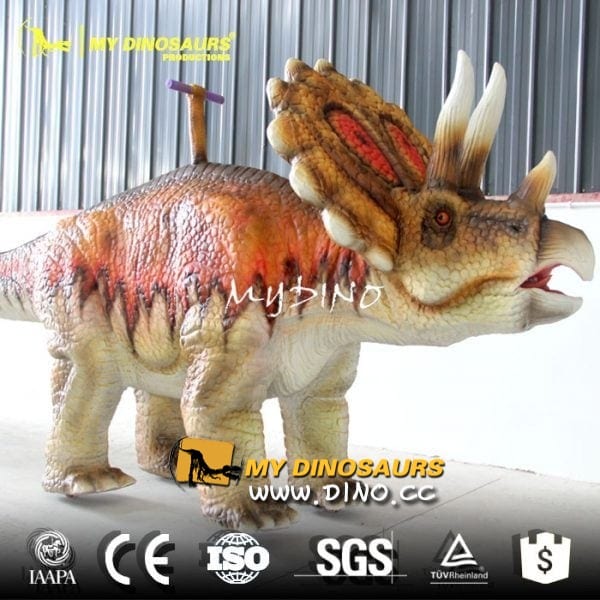 WDR-003豪華商場娛樂設(shè)備恐龍乘騎-三角龍