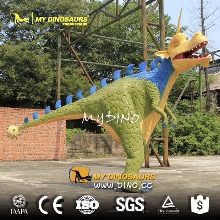 DC-048帶圖定制主題公園互動仿真西方龍卡通皮套