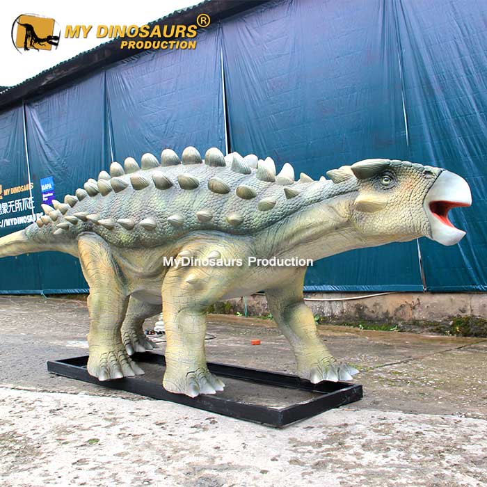 AD-047  恐龍博物館硅膠恐龍模型甲龍