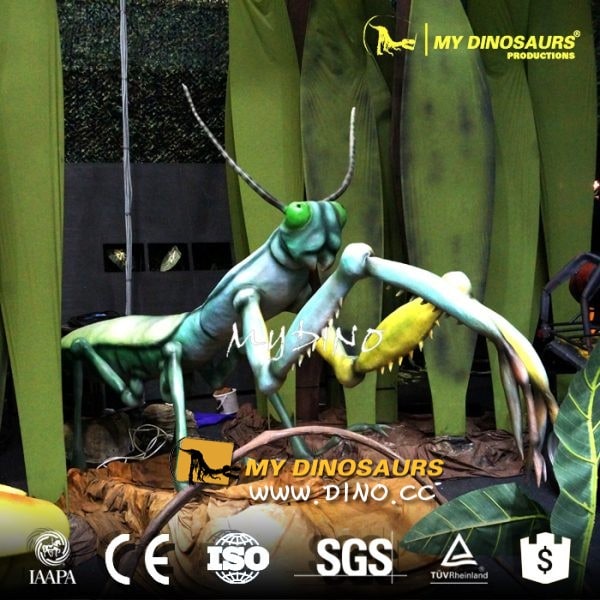 AI-008 戶外展覽硅膠仿真昆蟲模型出租-仿真螳螂