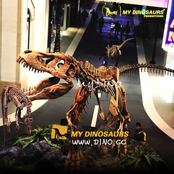 DS-082電影中心恐龍裝飾T-REX骨架復(fù)制品