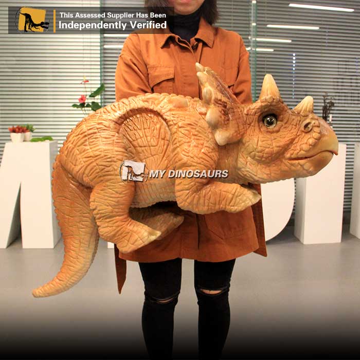 PP-044 逼真可愛(ài)小恐龍三角龍玩偶