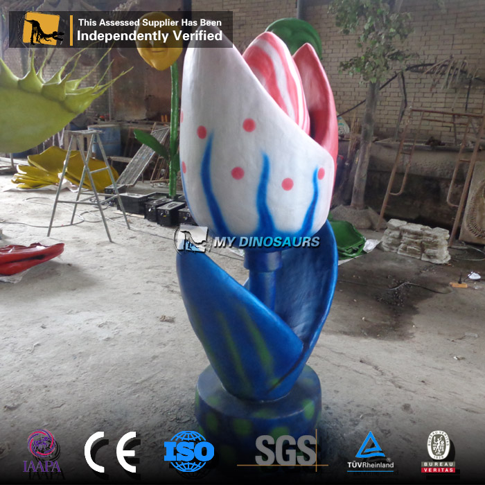 TT-004 巨型郁金香玻璃鋼裝飾模型