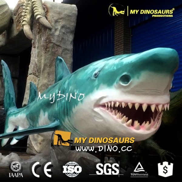 AA-022海洋館仿真動物模型展覽-仿真鯊魚 