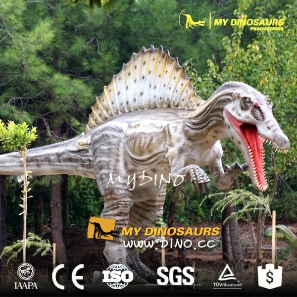 AD-023  電動硅膠恐龍模型-脊背龍