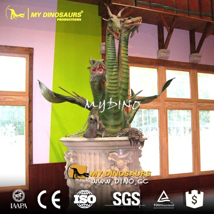 ADD-004 購物廣場恐龍展仿真西方龍雕塑