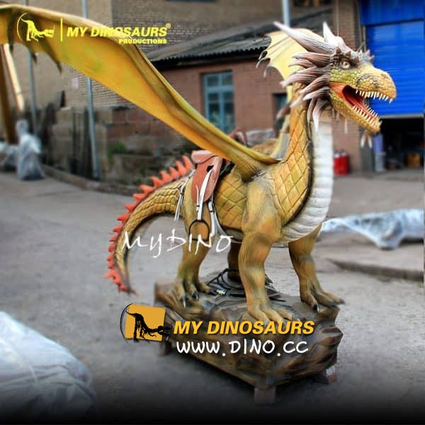 ADD-024 投幣式可乘騎西方龍模型