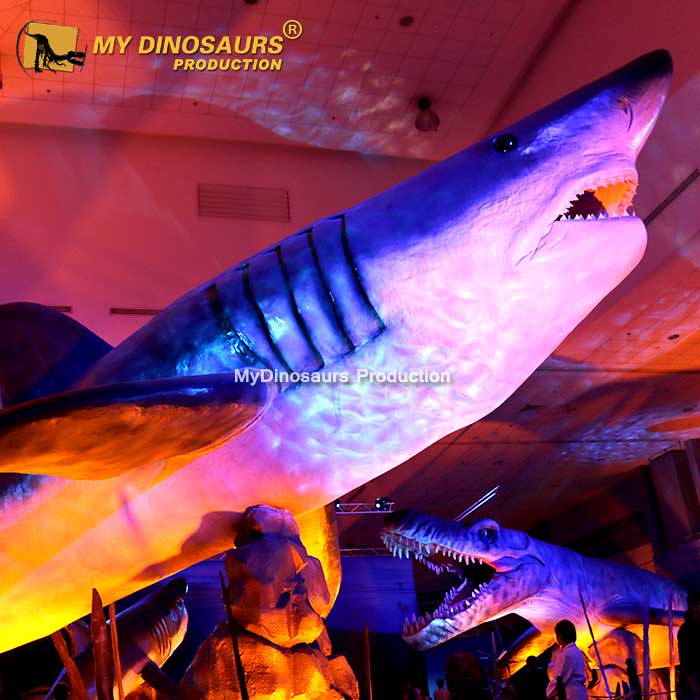 AA-049 海洋公園海底世界主題展仿真鯊魚機模