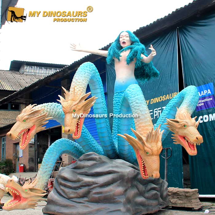 奧德賽系列神話人物機(jī)械模型 電動(dòng)發(fā)聲海妖