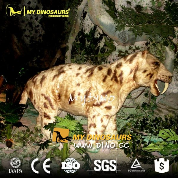 AA-025主題游樂園冰河時代仿真動物展覽-仿真劍齒虎