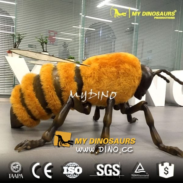 AI-014 農(nóng)場(chǎng)仿真玻璃鋼昆蟲模型展示-蜜蜂