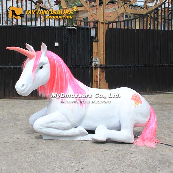 AA-165 新款軟體硅膠電動(dòng)發(fā)聲獨(dú)角獸