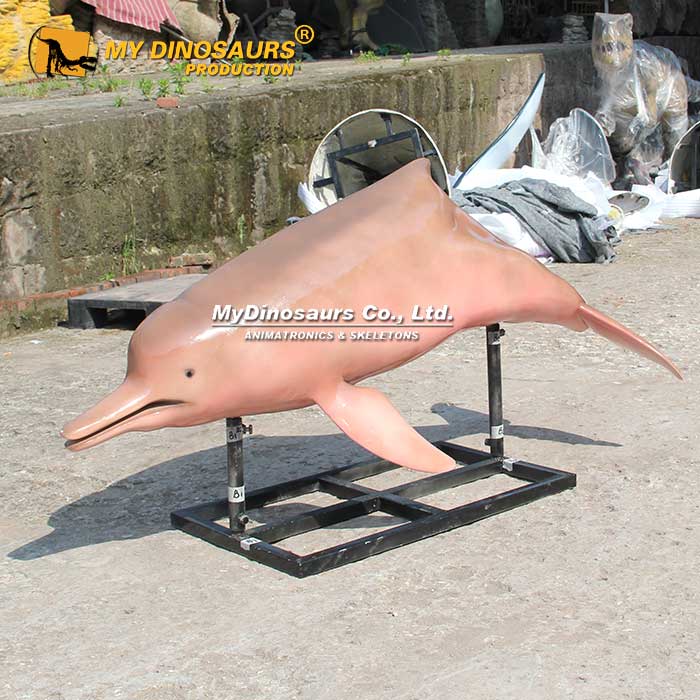 BL-065 亞馬遜海豚落地式擺件 仿真玻璃鋼海洋生物