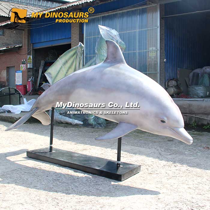 BL-062 海洋生物仿真海豚玻璃鋼模型 落地擺件