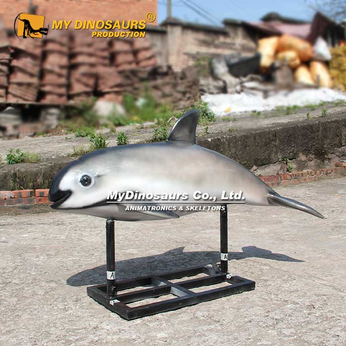 BL-066 定制仿真加灣鼠海豚玻璃鋼模型 動物裝飾擺件