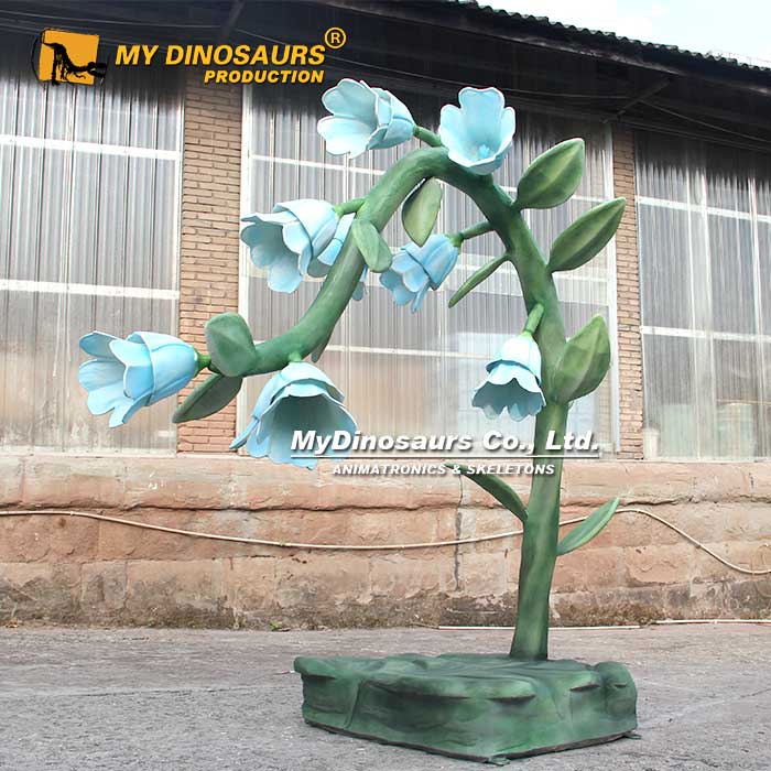 TT-059 軟膠定制仿真植物模型 童話樹童話花裝飾擺件花苞電動