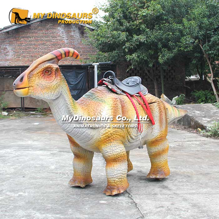 WDR-051 副櫛龍走龍跑跑車玩具 大型騎乘恐龍模型 商場景區(qū)引流互動擺件