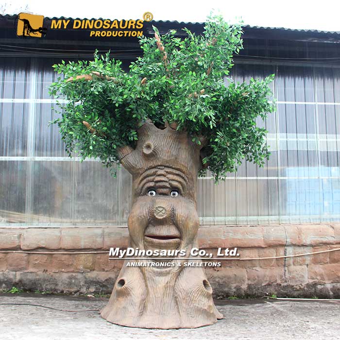 TT-070 創(chuàng)意定制軟體硅膠電動發(fā)聲童話樹 景區(qū)公園裝飾擺件