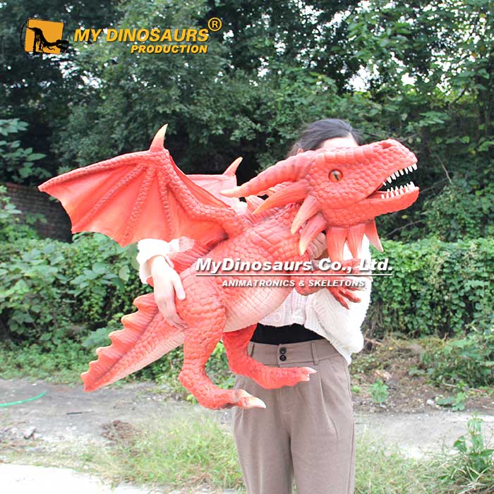 PP-096  自貢恐龍仿真互動手偶會動會叫西方龍 