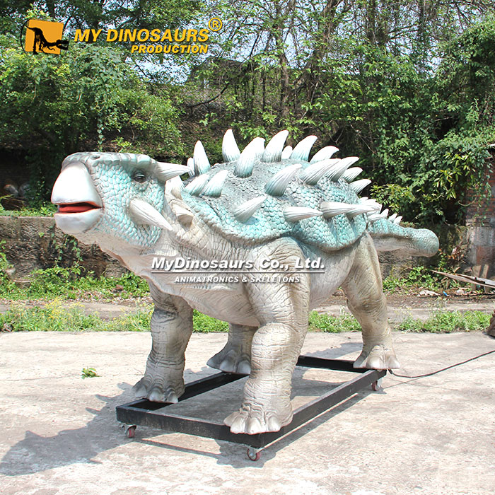 AD-313 硅膠電動仿真甲龍  互動創(chuàng)意仿真恐龍模型  