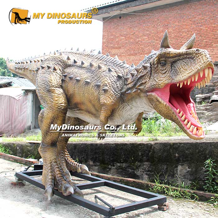 AD-323 大型仿真恐龍電動機(jī)械模型手工制作硅膠牛龍