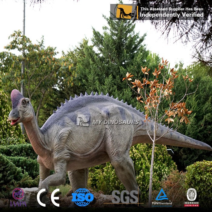 amusement park life size animatronic dinosaur