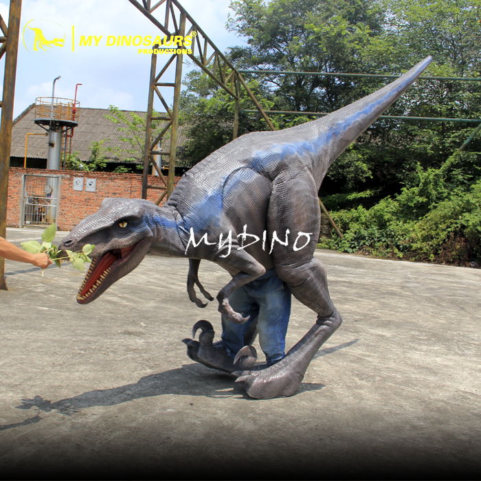 walking raptor costume