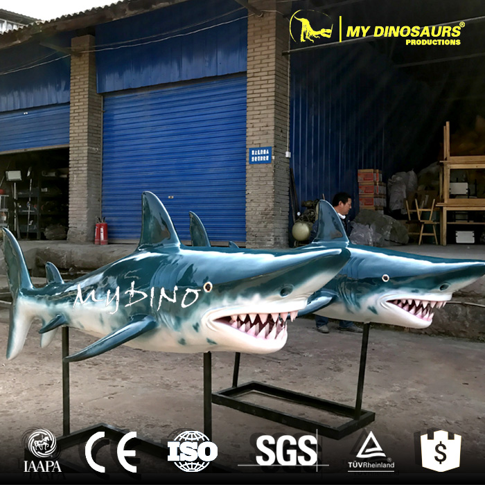 Shark statue