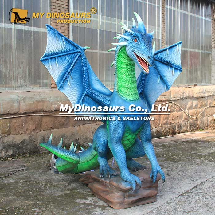 Animatronic-blue-dragon-2