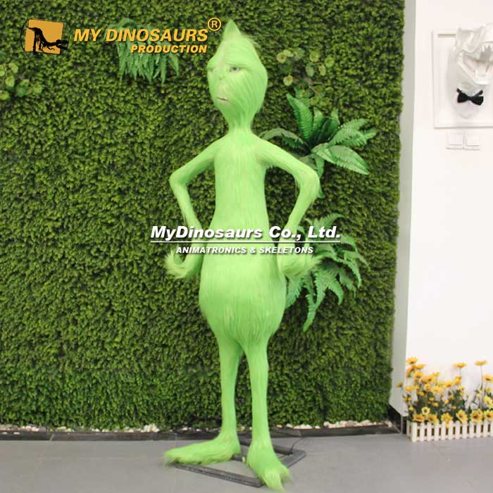 Animatronic-green-furry-creature-2