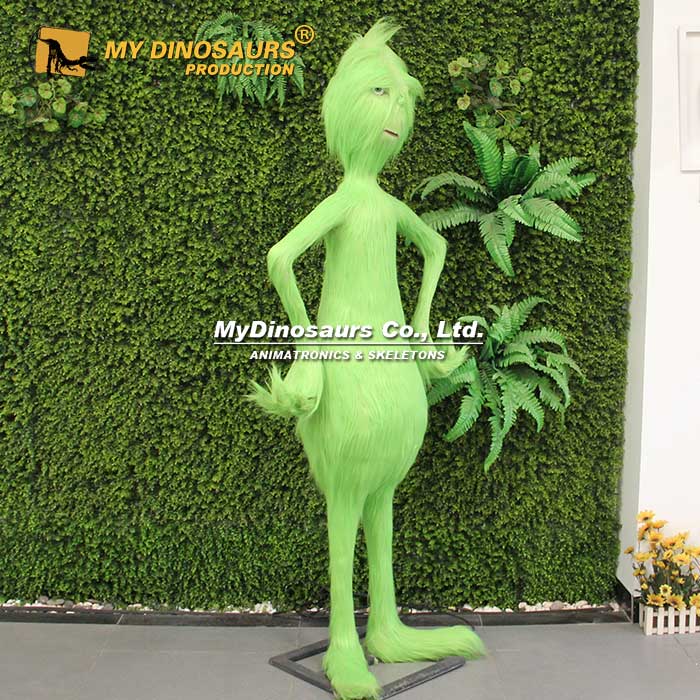 Animatronic-green-furry-creature-1