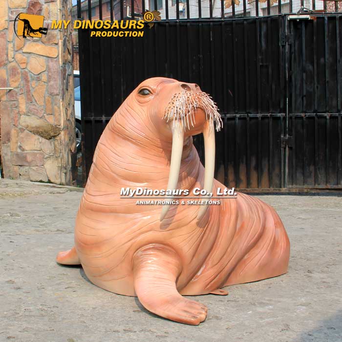 Half-Body-Walrus-Sculpture