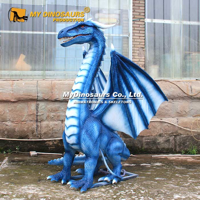 Animatronic-Blue-Dragon