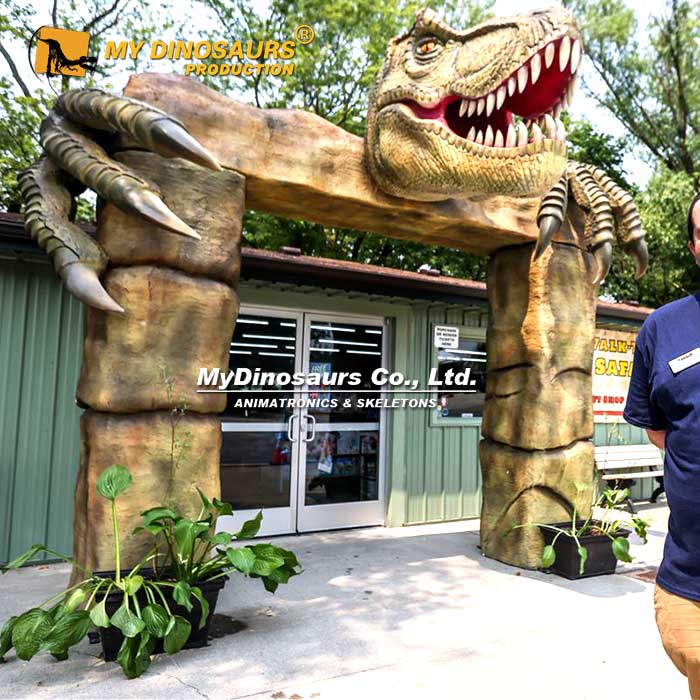 Fiberglass-dinosaur-gate